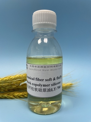 65% PH 7.5-8.5 Chemical Fiber Soft &amp; Fluffy Block Copolymer Silicone